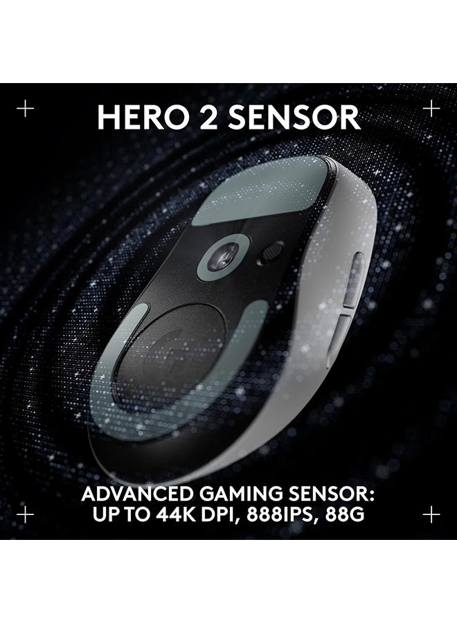 G PRO X Superlight 2 DEX Lightspeed Wireless Gaming Mouse - White