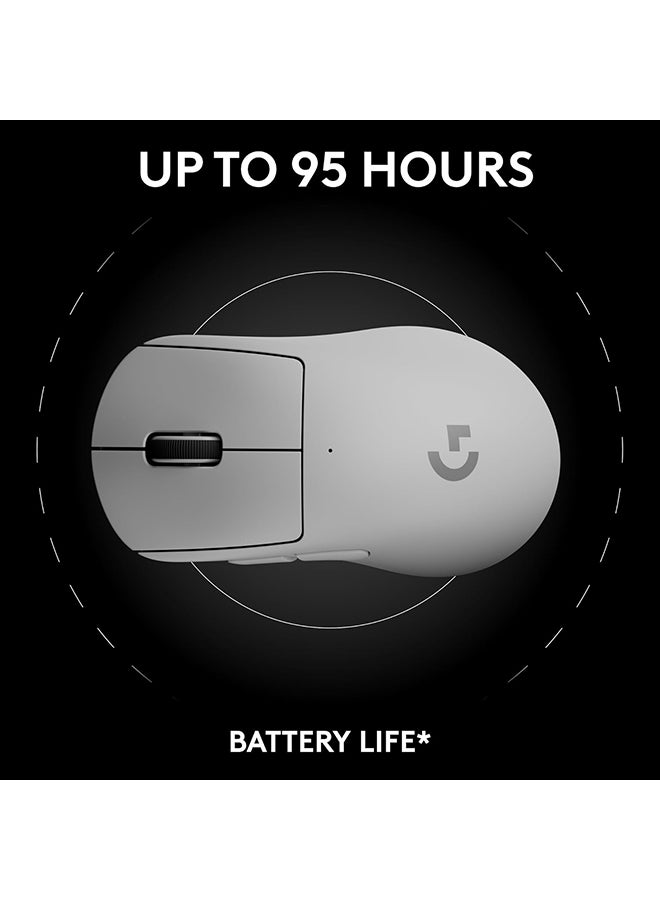 G PRO X Superlight 2 DEX Lightspeed Wireless Gaming Mouse - White