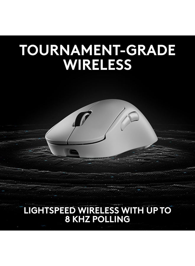 G PRO X Superlight 2 DEX Lightspeed Wireless Gaming Mouse - White