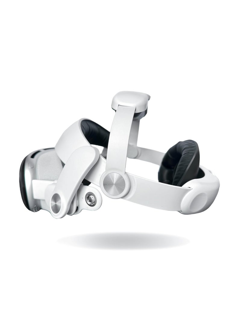 Head Strap Compatible with Apple Vision Pro, Adjustable and Comfortable Strap Headband for Vision Pro, Replacement Head Strap Compatible, Replacement Head Strap for Vision Pro Accessories.