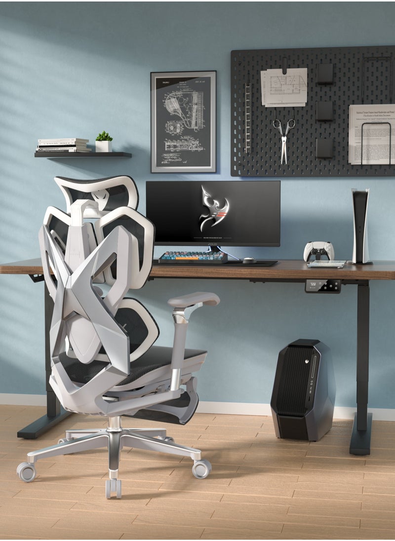 Xallking X5PRO-301 high abjustbale gas lifting silla for gamer computer ergonomic chair full mesh chair with footrest