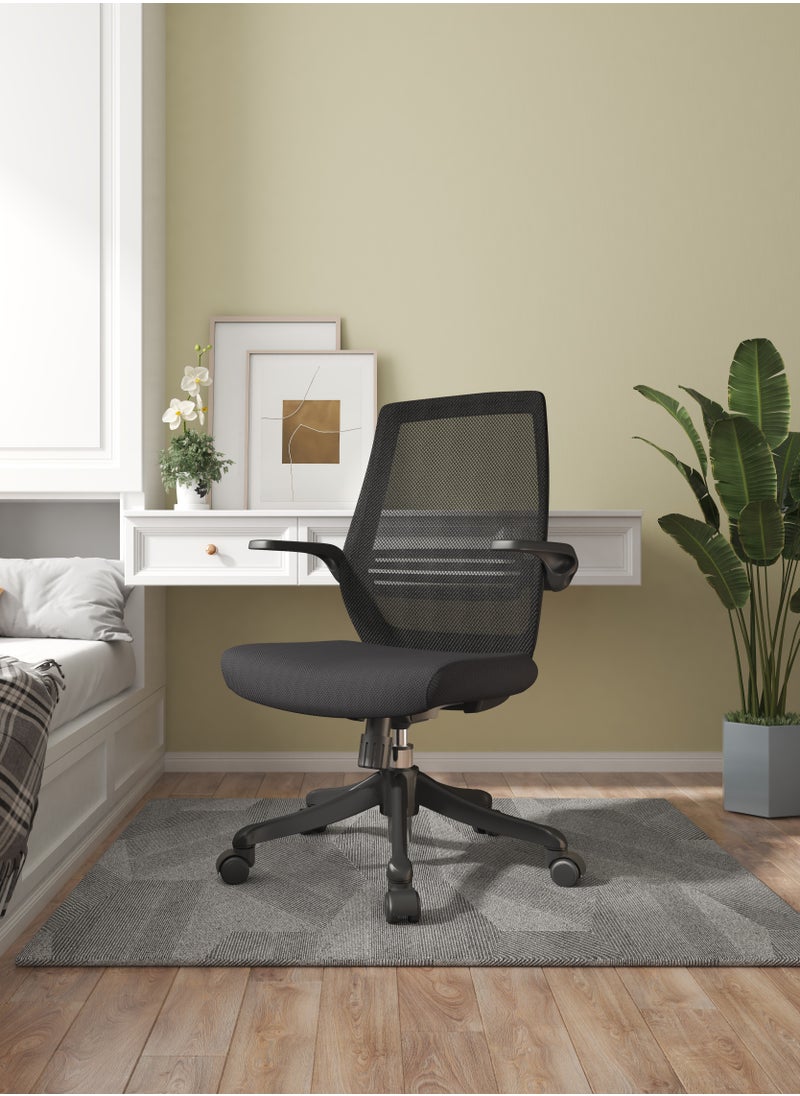 Sihoo professional factory mid-back task chair adjustable armrest ergonomic super comfort swivel office meeting stuff chair