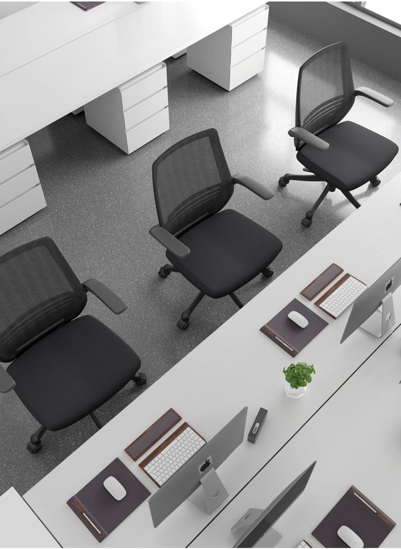 Sihoo professional factory mid-back task chair adjustable armrest ergonomic super comfort swivel office meeting stuff chair