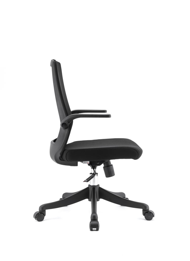 Sihoo professional factory mid-back task chair adjustable armrest ergonomic super comfort swivel office meeting stuff chair