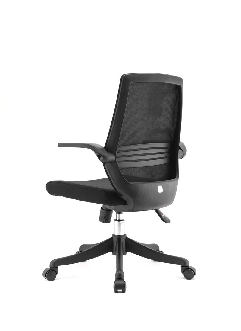 Sihoo professional factory mid-back task chair adjustable armrest ergonomic super comfort swivel office meeting stuff chair