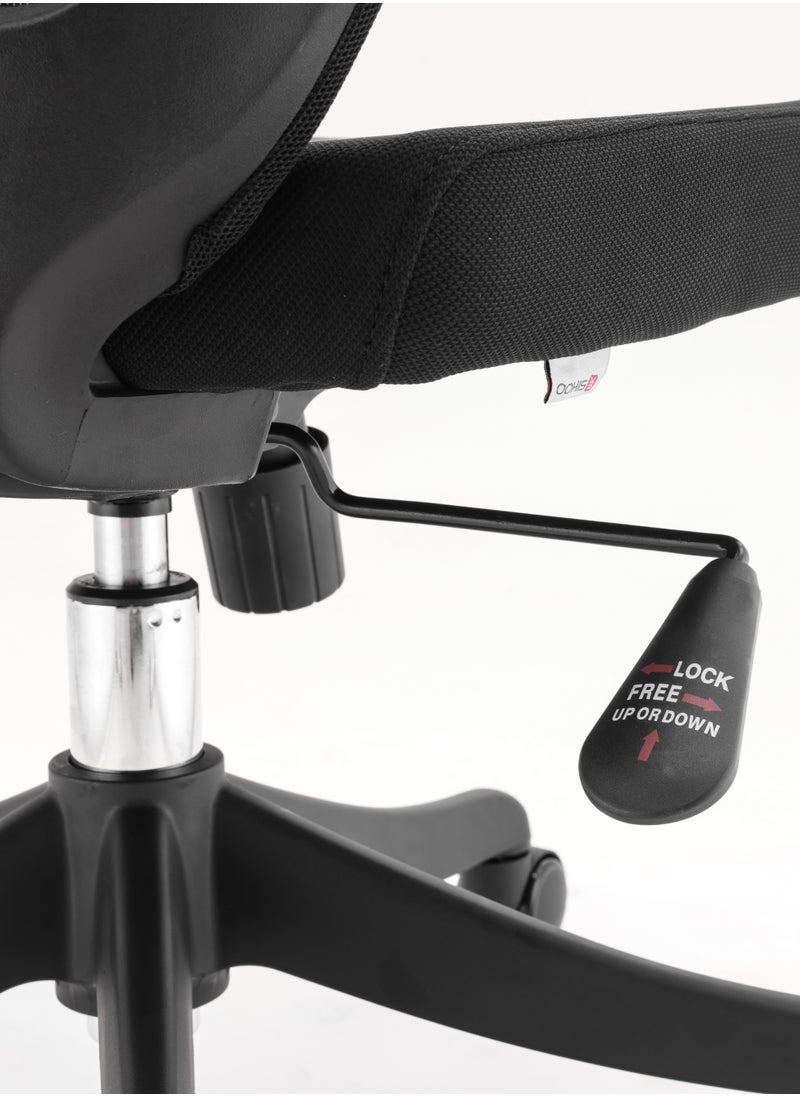 Sihoo professional factory mid-back task chair adjustable armrest ergonomic super comfort swivel office meeting stuff chair