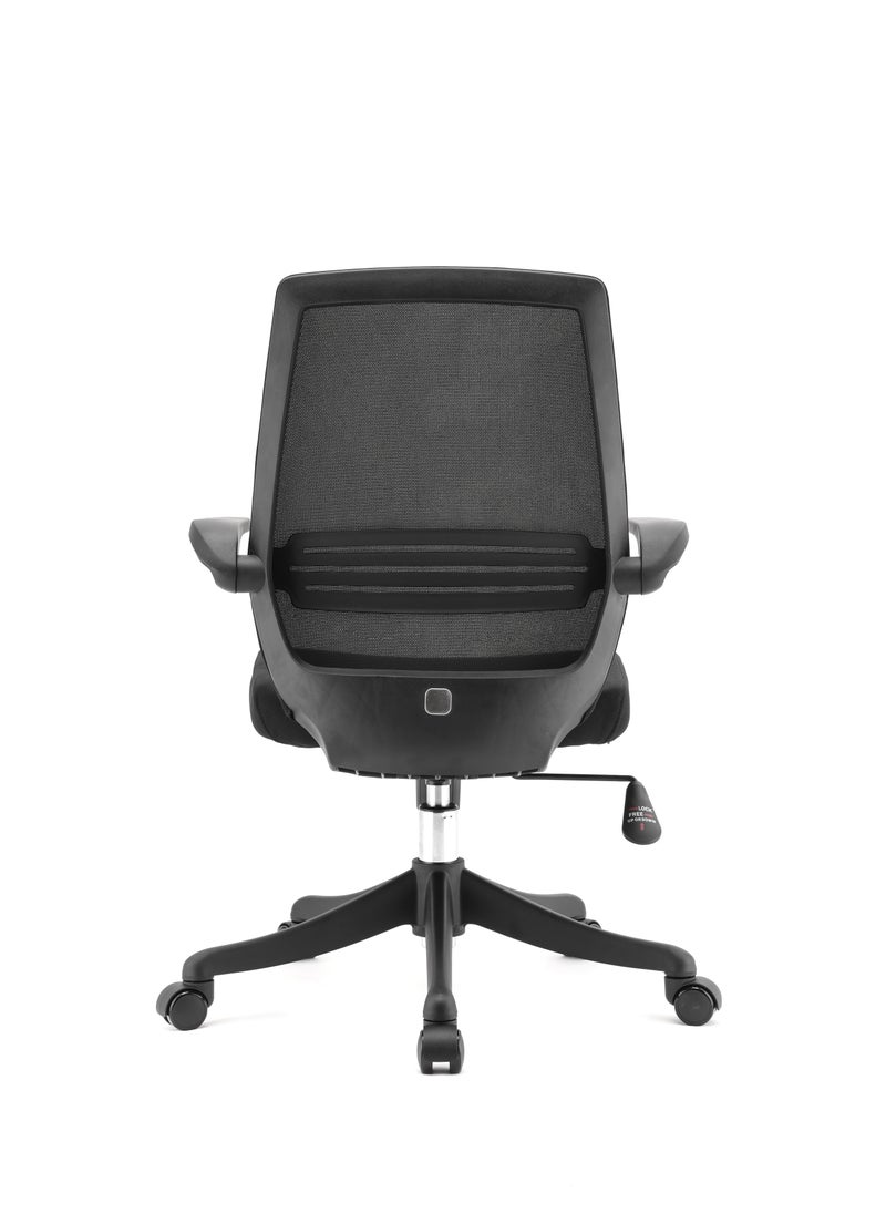 Sihoo professional factory mid-back task chair adjustable armrest ergonomic super comfort swivel office meeting stuff chair