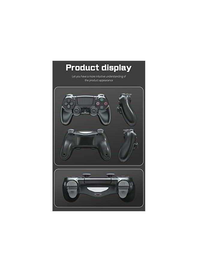 Wireless Controller, Bluetooth Controller,  Wireless Gaming Controllers, with 6-Axis Motion Sensor (Black)