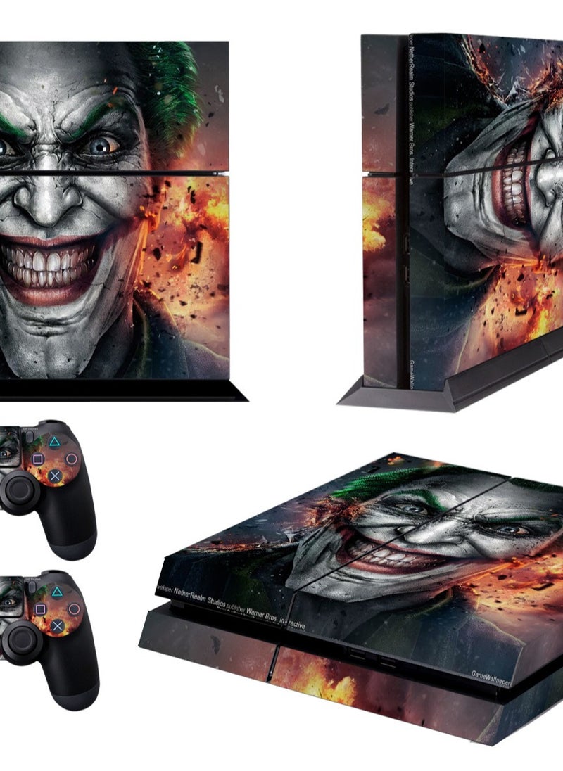 Ramadan Gift PS4 Game Console PVC Material Fashionable Clown Protective Film Sticker