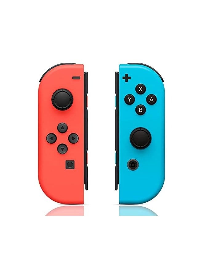 Joy Con Controller Compatible with Nintendo Switch/Lite/OLED,Replacement for Switch Joy Pad,Wireless Controllers Support Dual Vibration/Wake-up/Motion Control