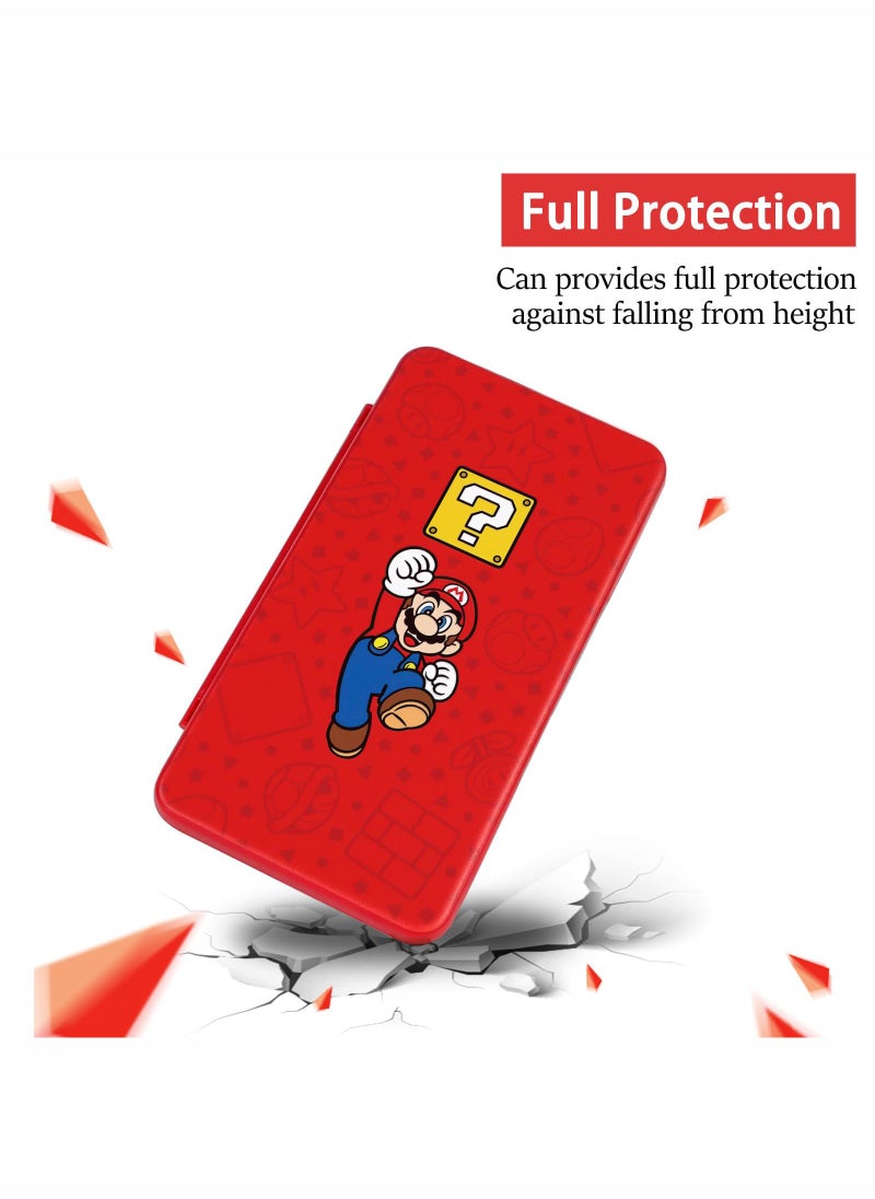 24-inch Game Card Case for Nintendo Switch OLED, Switch Lite, Cute Game Card Case for Game Cards and SD Cards, Storage Case