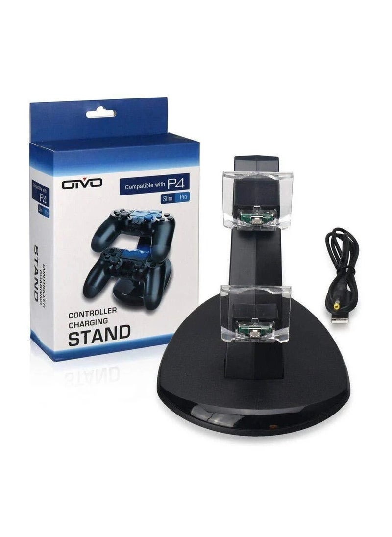 PS4 OIVO Controller Charging Stand Compatible With P4 (SLIM/PRO)