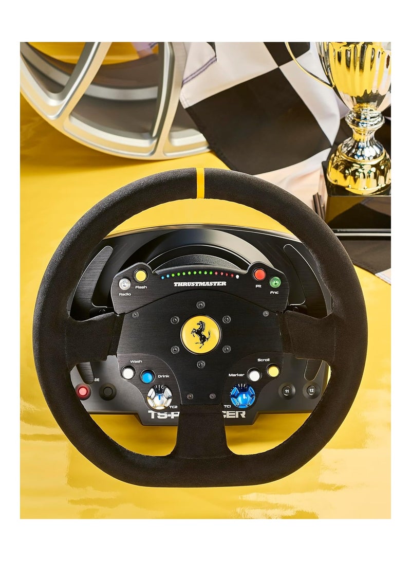 Thrustmaster TS-PC Racer Ferrari 488 Challenge Edition - Force Feedback Racing Wheel for PC - Officially Licensed by Ferrari - UK VERSION