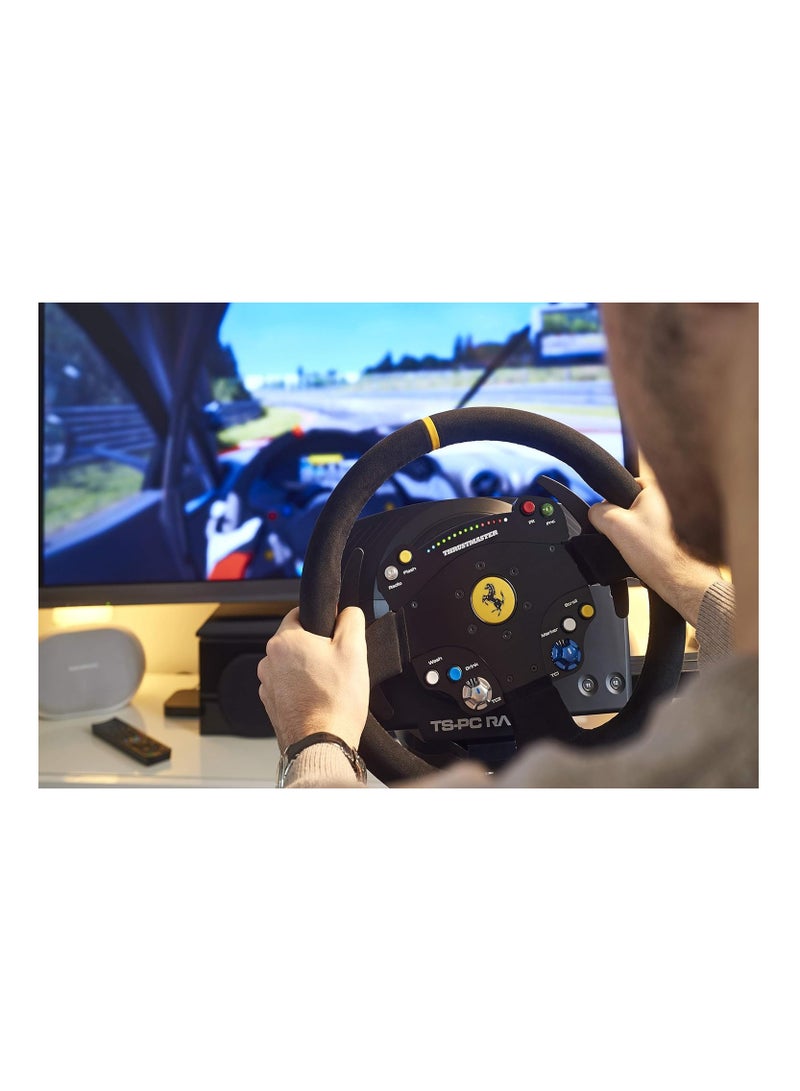 Thrustmaster TS-PC Racer Ferrari 488 Challenge Edition - Force Feedback Racing Wheel for PC - Officially Licensed by Ferrari - UK VERSION
