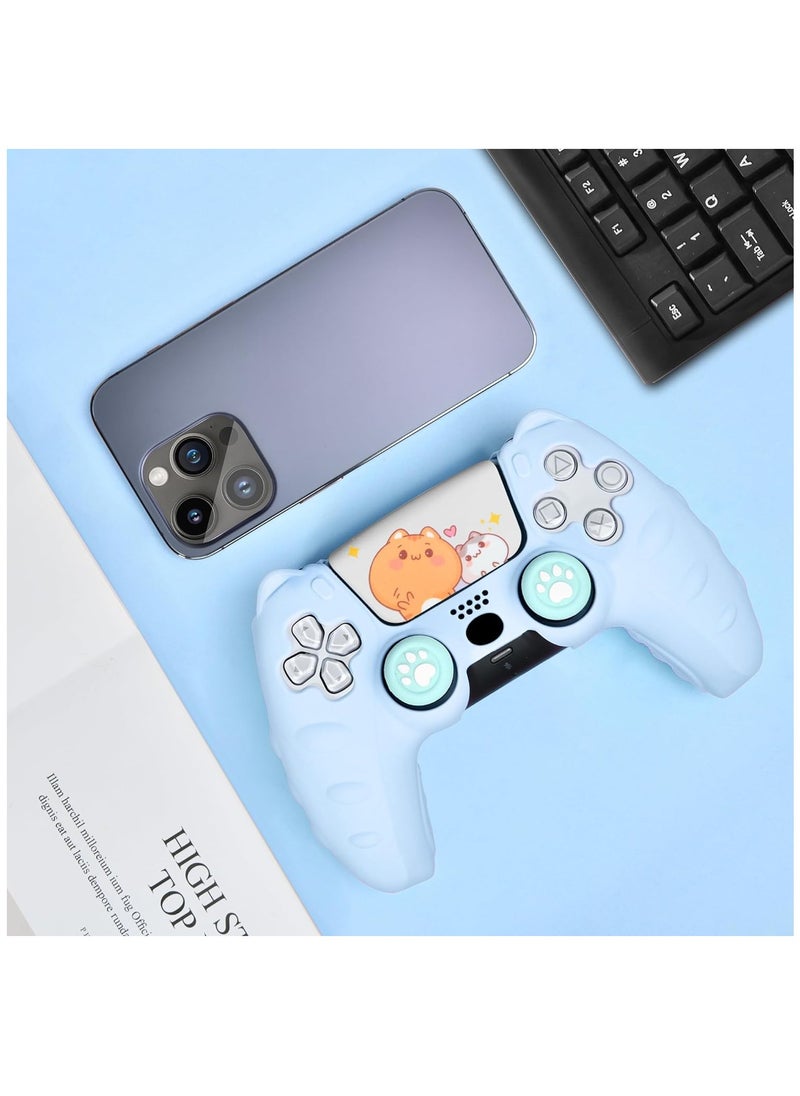 Anti-Slip Silicone Controller Skin for PlayStation 5 - Protective Gel Grip Cover Case for Wireless Controller with Non-Slip Studded Design