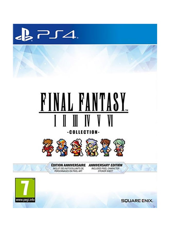 Final Fantasy I-VI Anniversary Edition - PlayStation 4 (PS4)