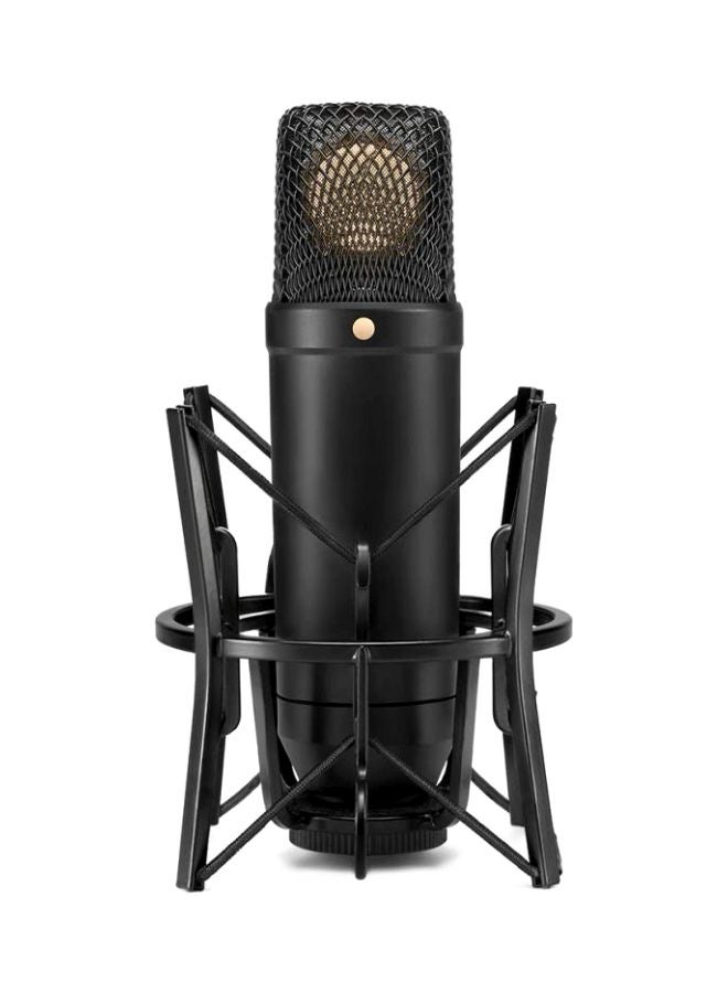 Cardiod Condenser Microphone With Smr Shock Mount NT1KIT Black