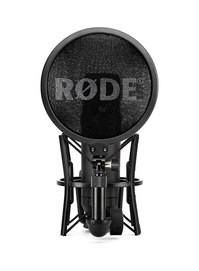 Cardiod Condenser Microphone With Smr Shock Mount NT1KIT Black