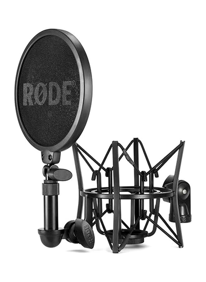 Cardiod Condenser Microphone With Smr Shock Mount NT1KIT Black