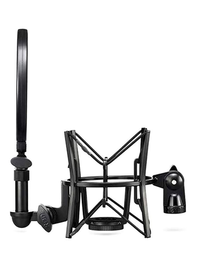 Cardiod Condenser Microphone With Smr Shock Mount NT1KIT Black