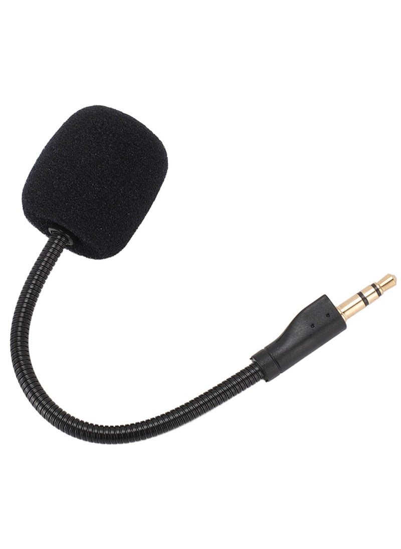 Replacement Game Mic Boom for G Pro, Detachable Noise Cancelling Microphone Boom for G Pro X Wired Gaming Headset, 3.5mm Microphone PC Game Headset