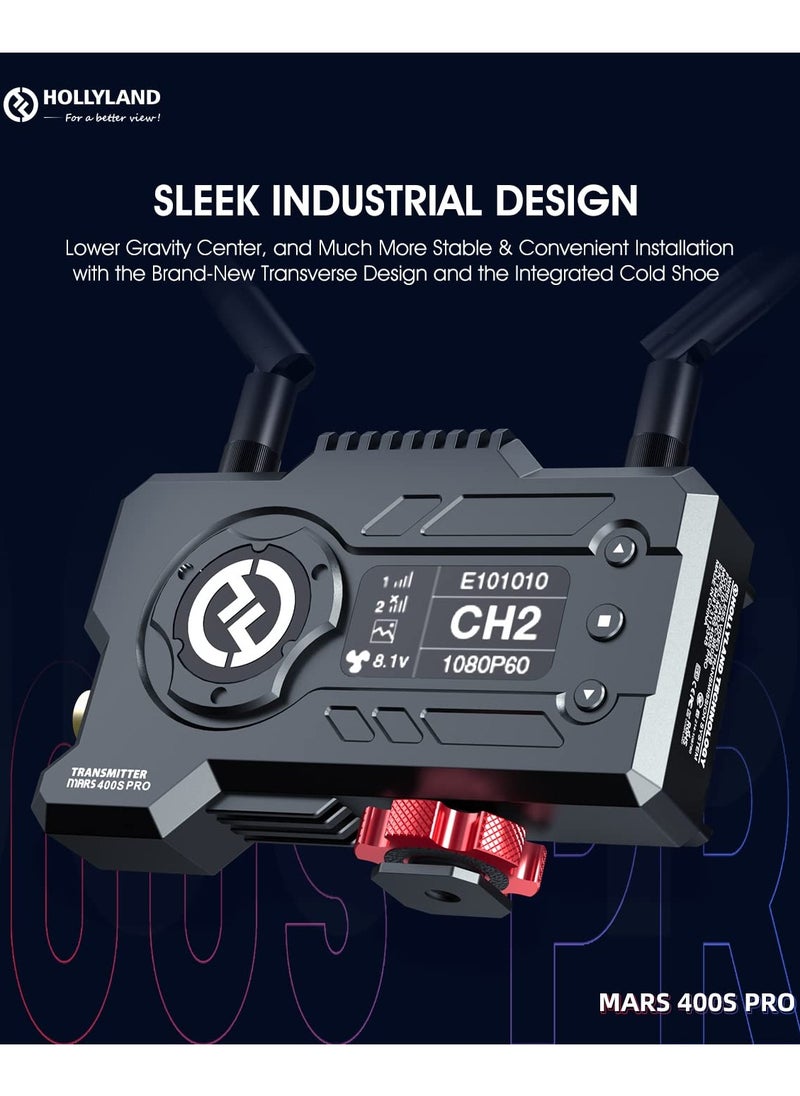 Hollyland Mars 400S PRO II SDI and HDMI Wireless Video Transmission System