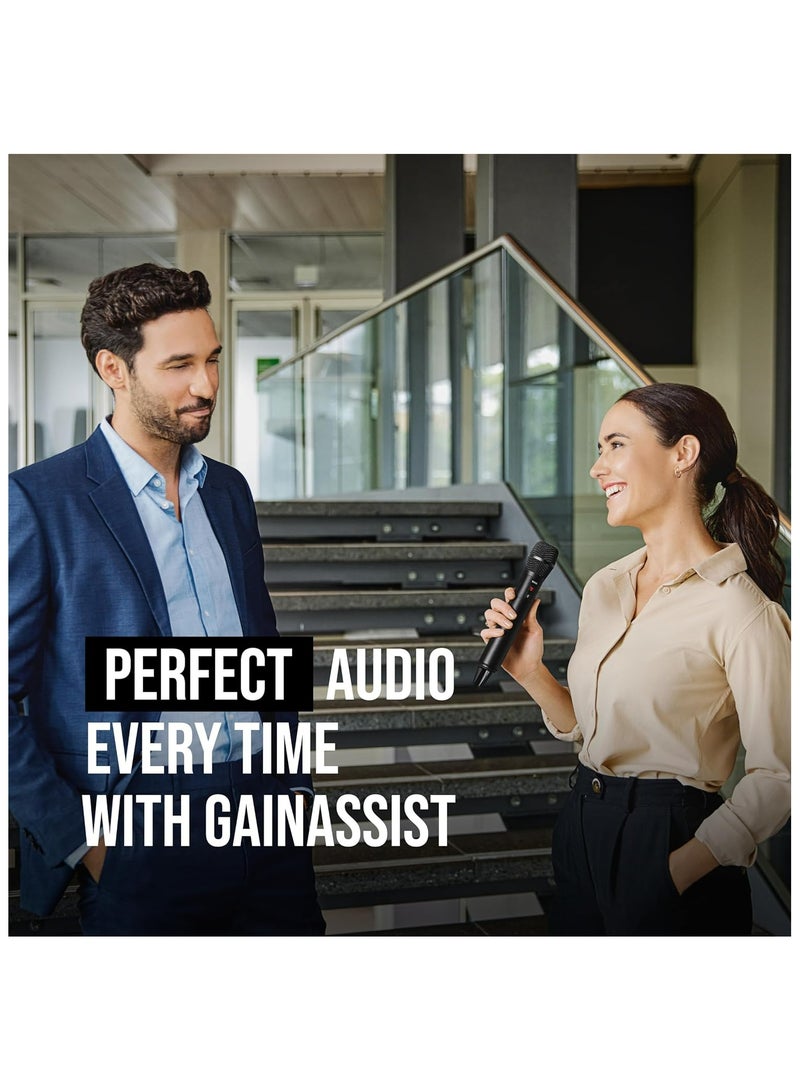 Interview PRO Wireless Handheld Condenser Microphone Interview Pro Black