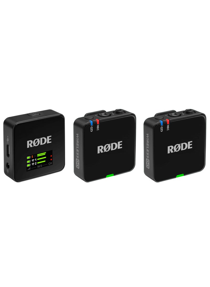 Wireless GO Gen 3 Compact Wireless Microphone System WIGOGEN3 Black