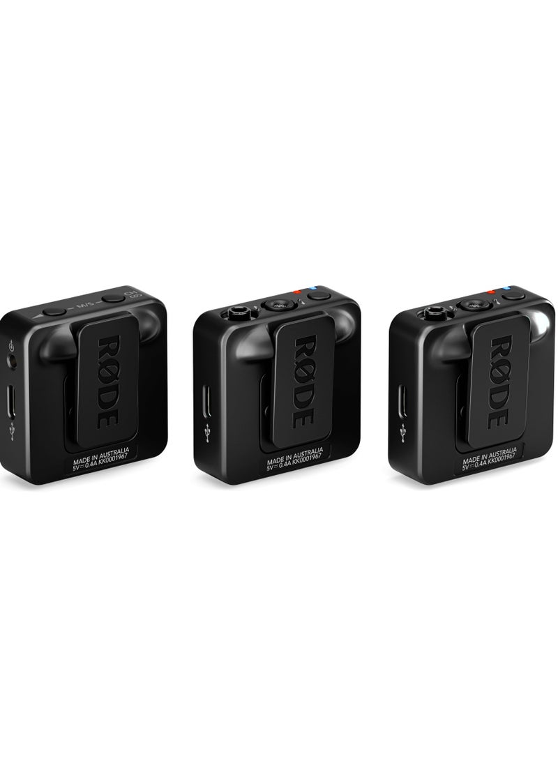 Wireless GO Gen 3 Compact Wireless Microphone System WIGOGEN3 Black