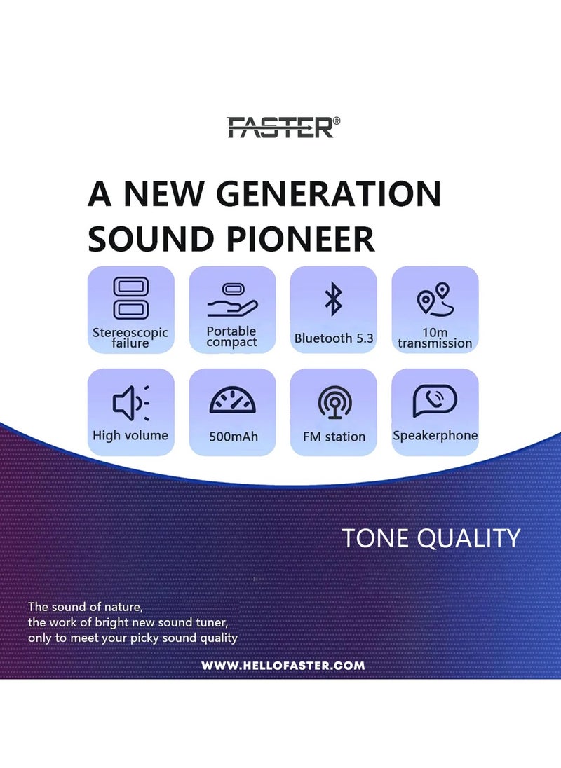 FASTER FS-956 Echo Go Series Mini Wireless Speaker