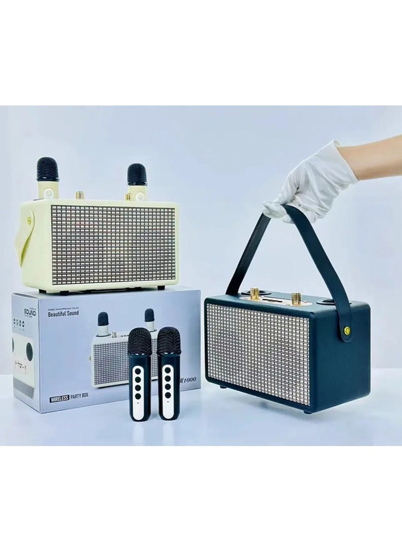 M1000 Wireless Speaker Hifi Audiophile Home Audio BT Speaker with mic
