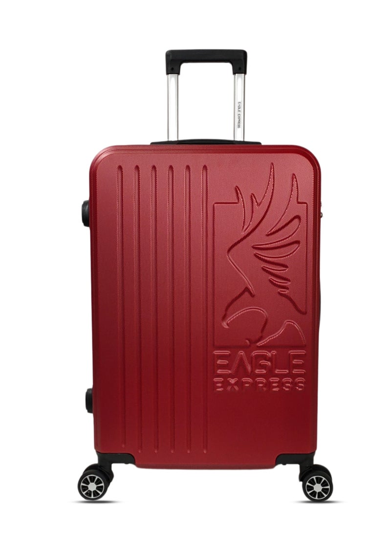 SUPERIOR ABS HARD TROLLEY 28 inch BURGUNDY