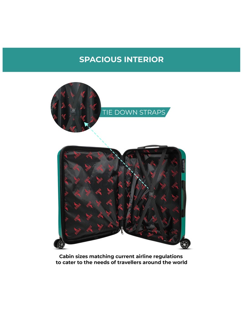 PATRON ABS HARD TROLLEY 24 inch AQUA MARIN