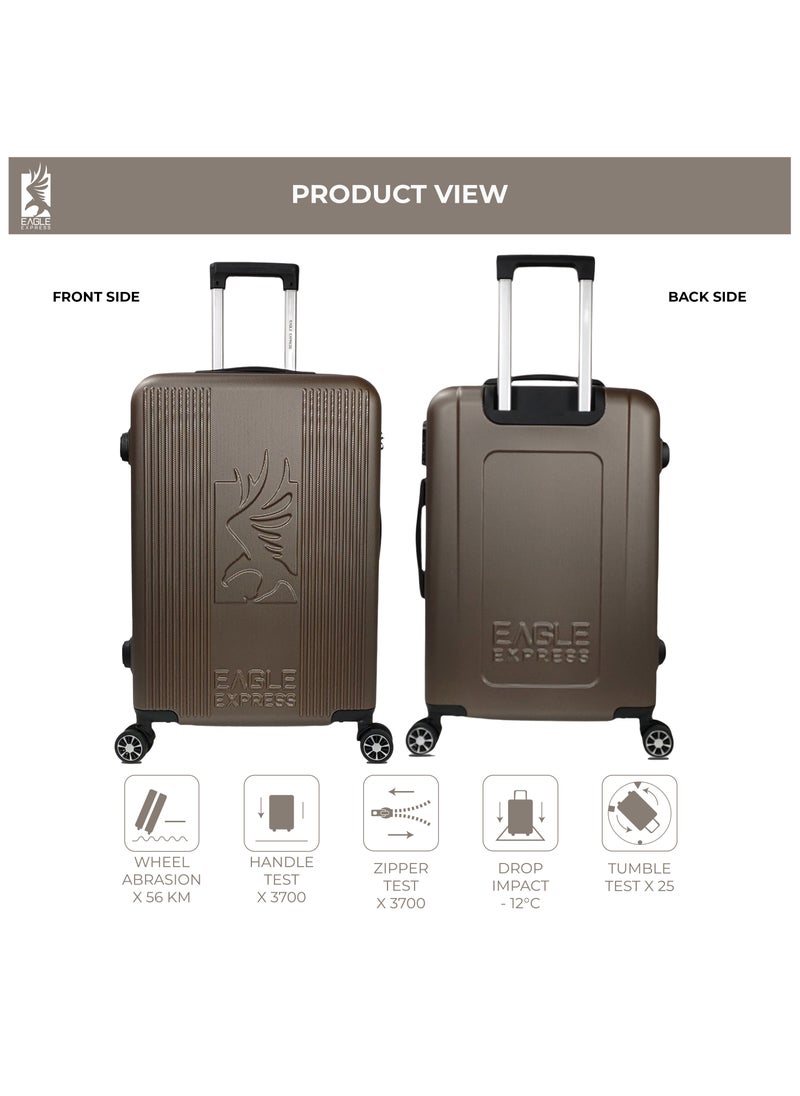 RAMBLE ABS HARD TROLLEY 20 inch BROWN
