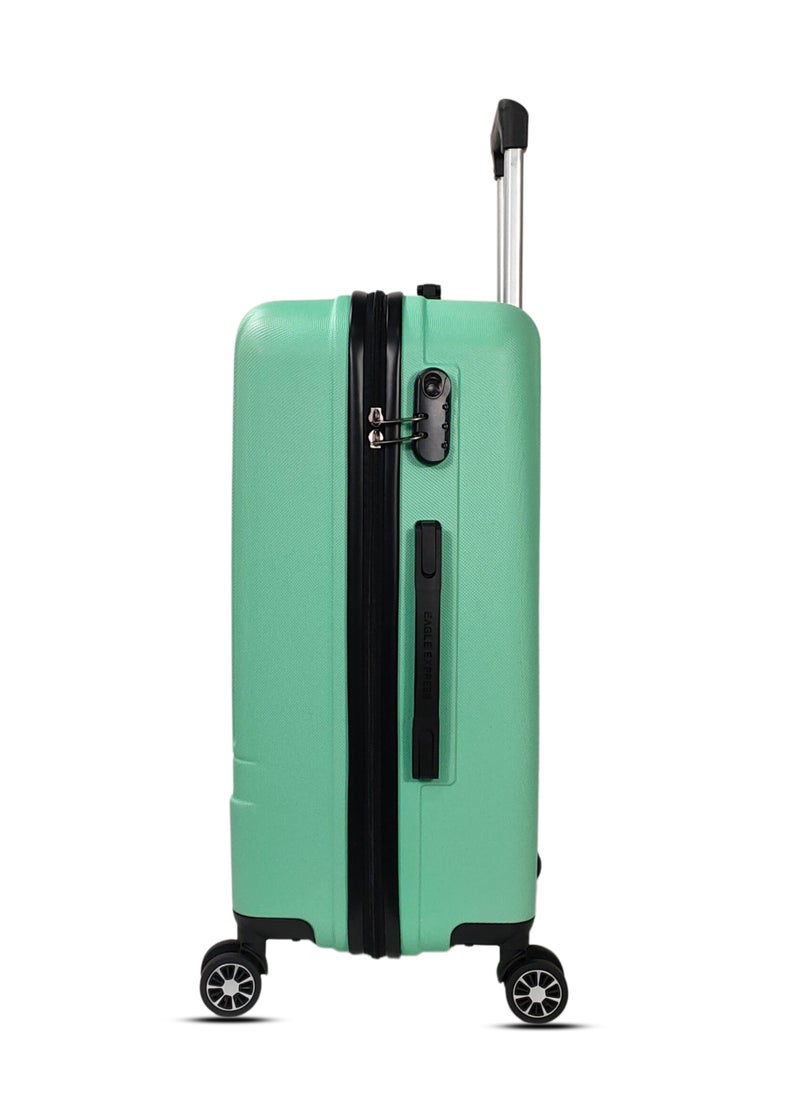 FUSION ABS HARD TROLLEY 20 inch LIGHT GREEN