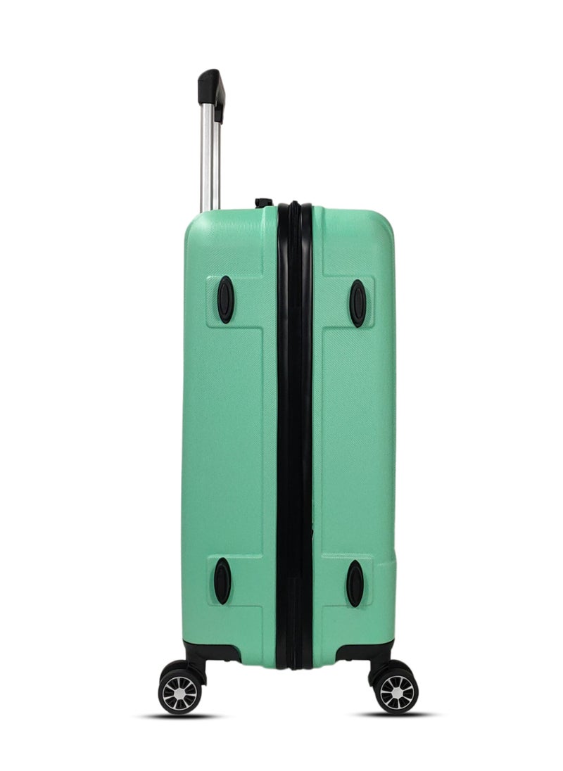 FUSION ABS HARD TROLLEY 20 inch LIGHT GREEN