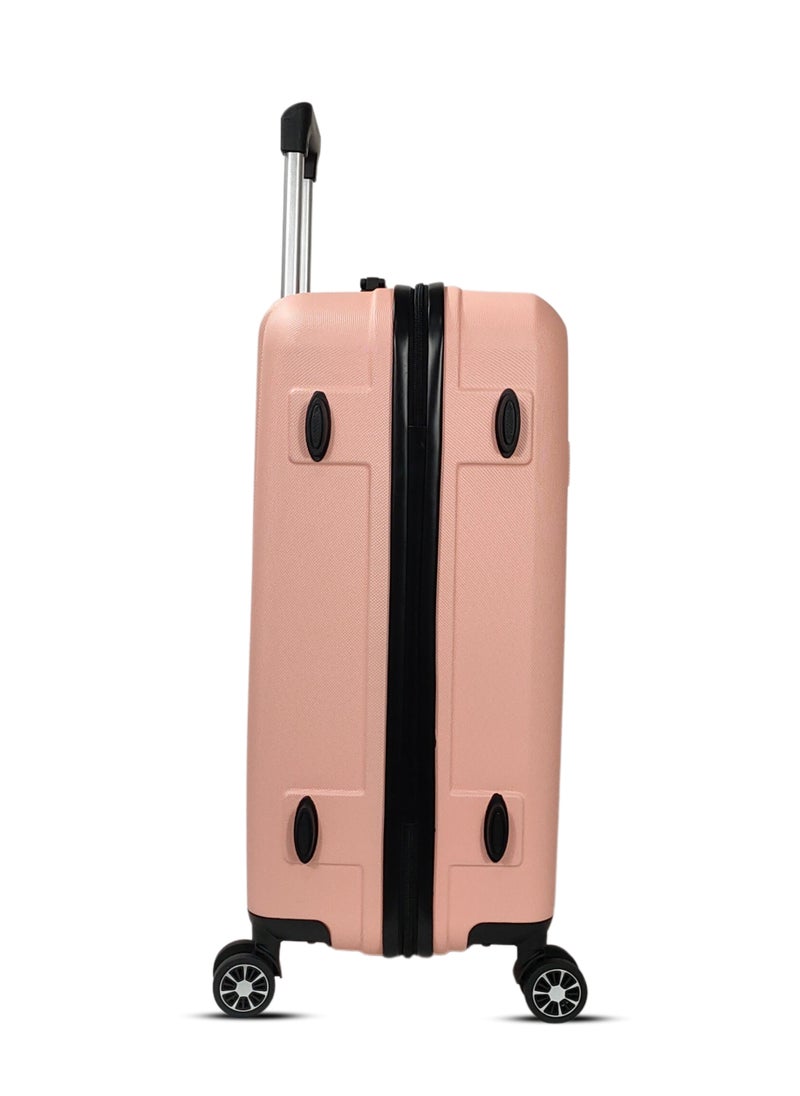 DEFENDER ABS HARD TROLLEY 20 inch BABY PINK