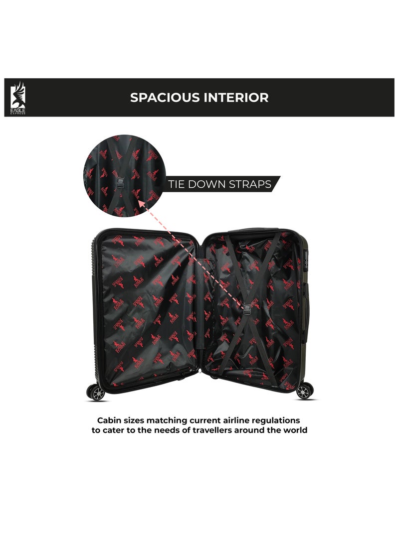 HORIZONE ABS HARD TROLLEY 20 inch BLACK