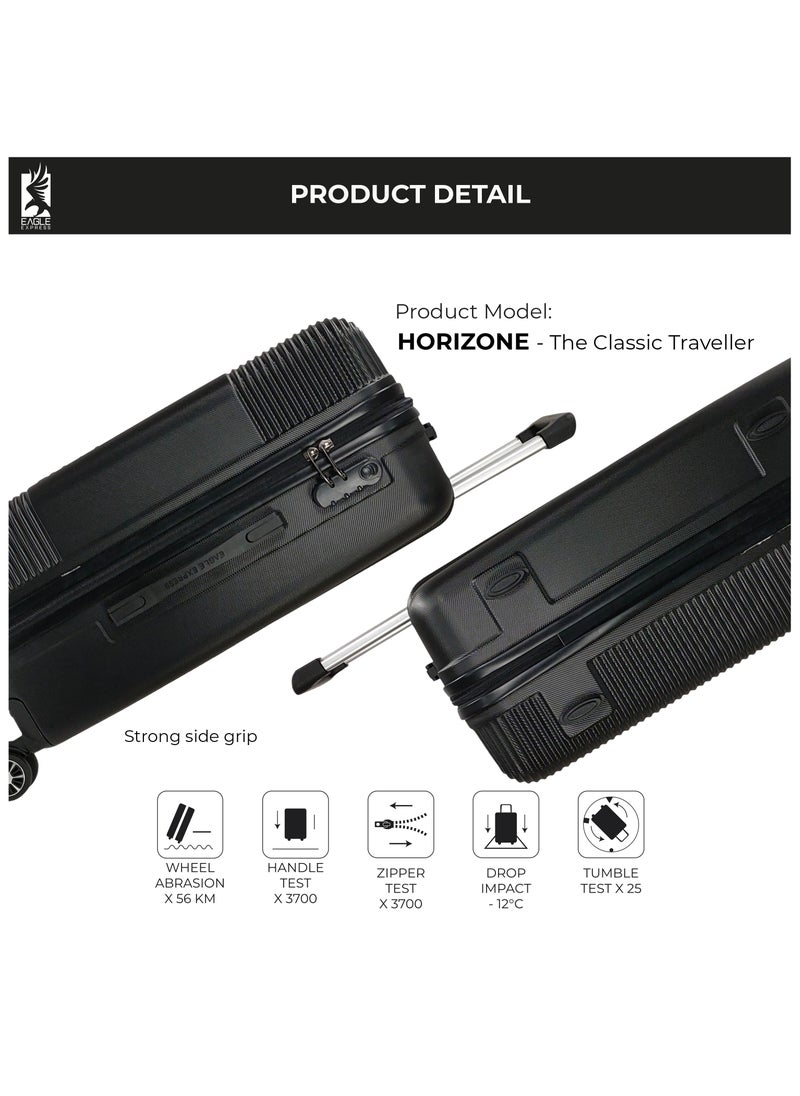 HORIZONE ABS HARD TROLLEY 20 inch BLACK