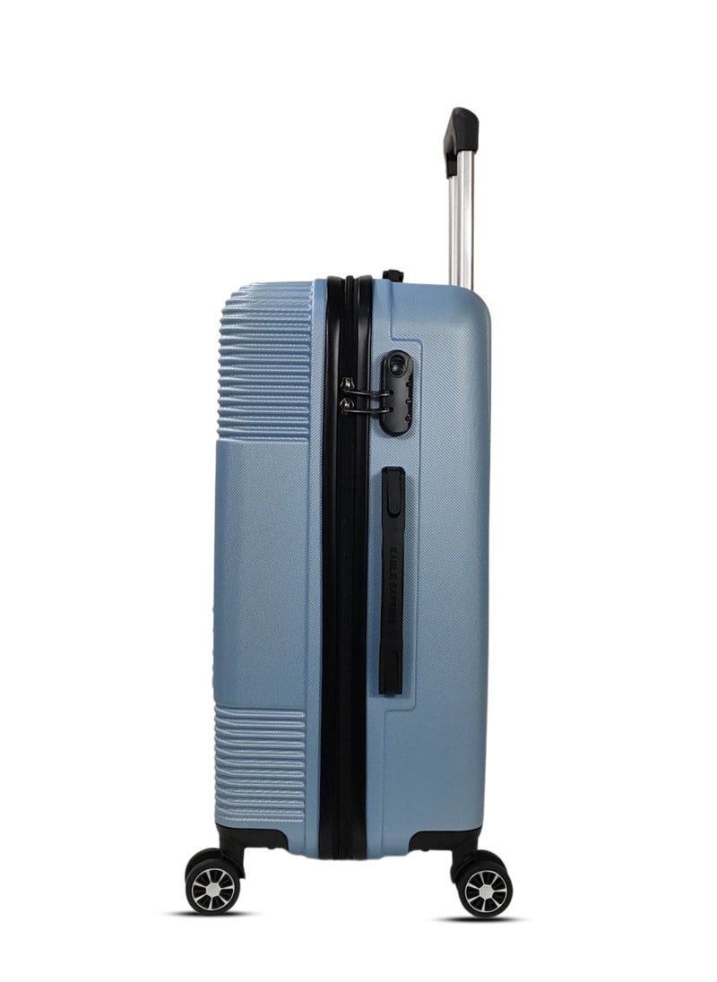 HORIZONE ABS HARD TROLLEY 24 inch ICE BLUE
