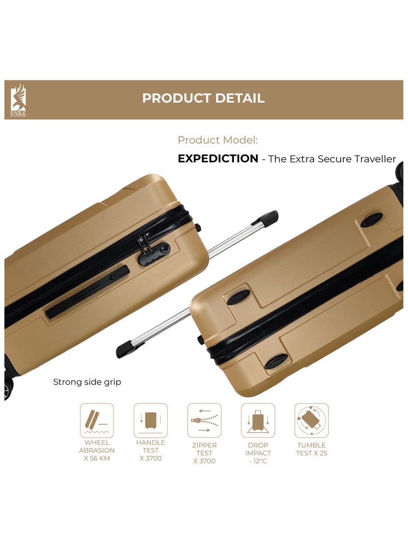 EXPEDITION ABS HARD TROLLEY 24 inch GOLD