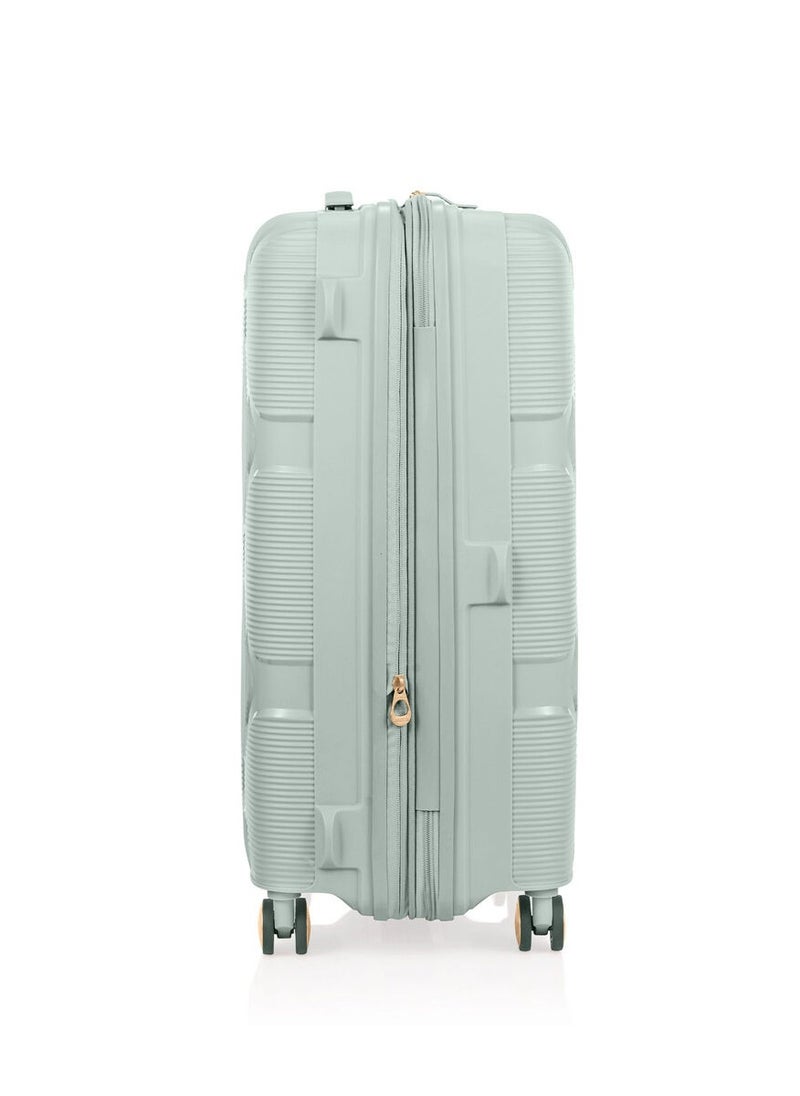 American Tourister Instagon Spinner 69 cm Expandable Luggage with TSA Lock 4Wheel Spinner Pastel Green