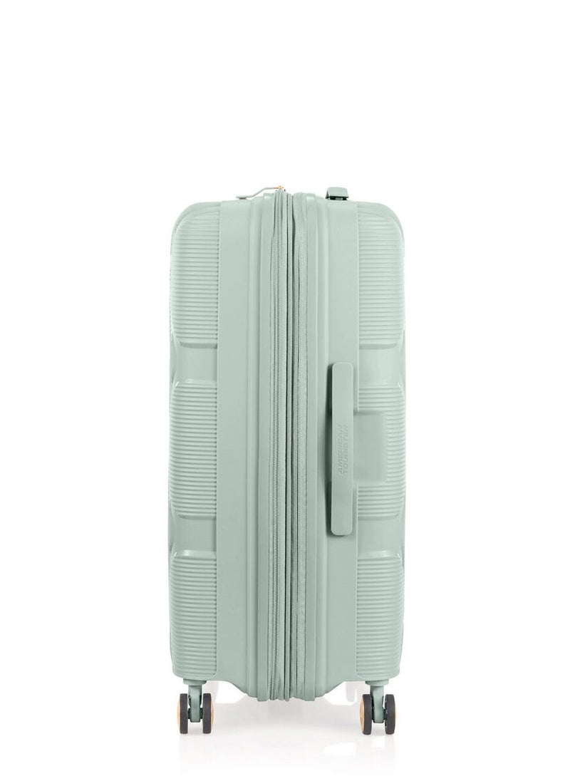 American Tourister Instagon Spinner 69 cm Expandable Luggage with TSA Lock 4Wheel Spinner Pastel Green