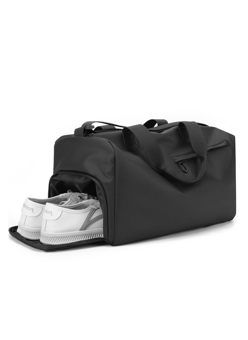 Gym Bag for Men & Women with Shoe & Wet Compartment - Duffle Bag for Travel, Sports, Fitness & Workout