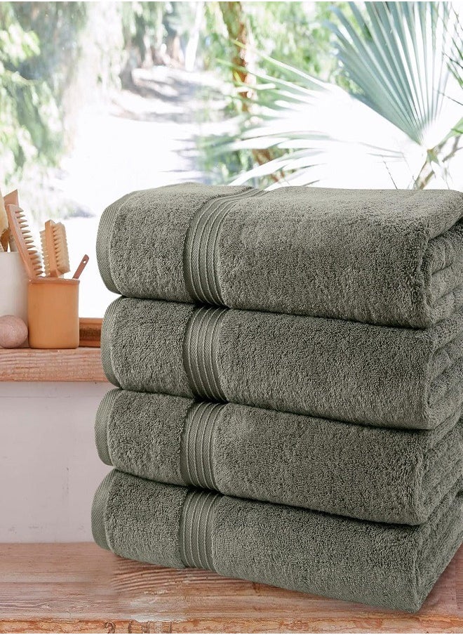 Bath Towel Set (6 Pack, 70 X 140 cm) Quick Drying Highly Absorbent Thick Bathroom Towels - Soft Hotel Quality for Bath and Spa