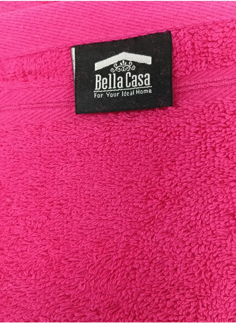 12 Pieces Luxury Face Towel Set 30x30cm 630 GSM Premium Cotton Ultra Soft and Highly Absorbent Expertly Woven for Durability Hotel And Spa Quality Towels Pink