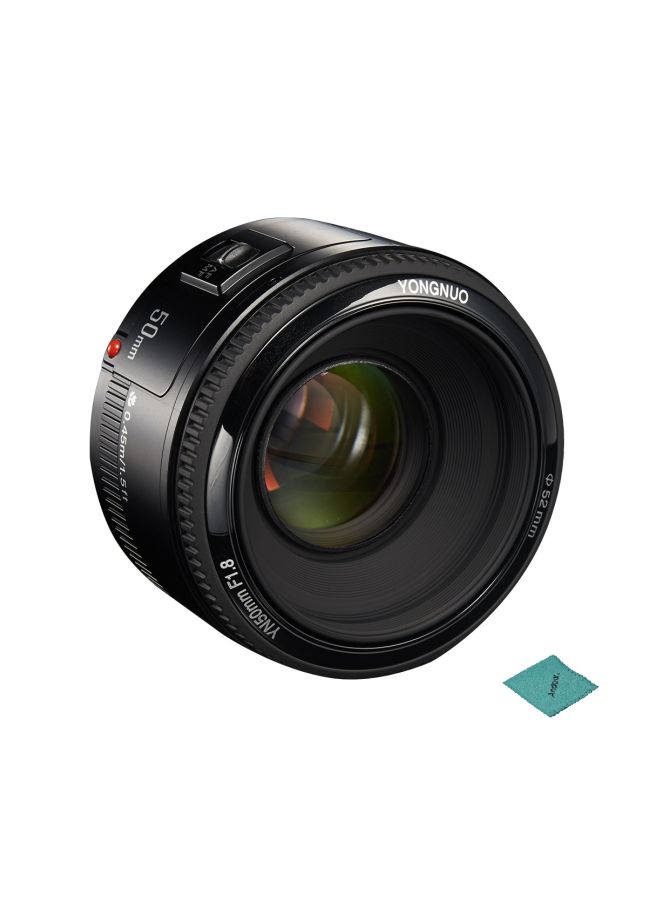 YN EF 50mm f/1.8 AF Standard Prime Lens Black