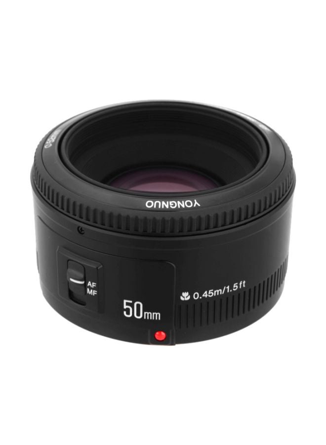 YN EF 50mm f/1.8 AF Standard Prime Lens Black