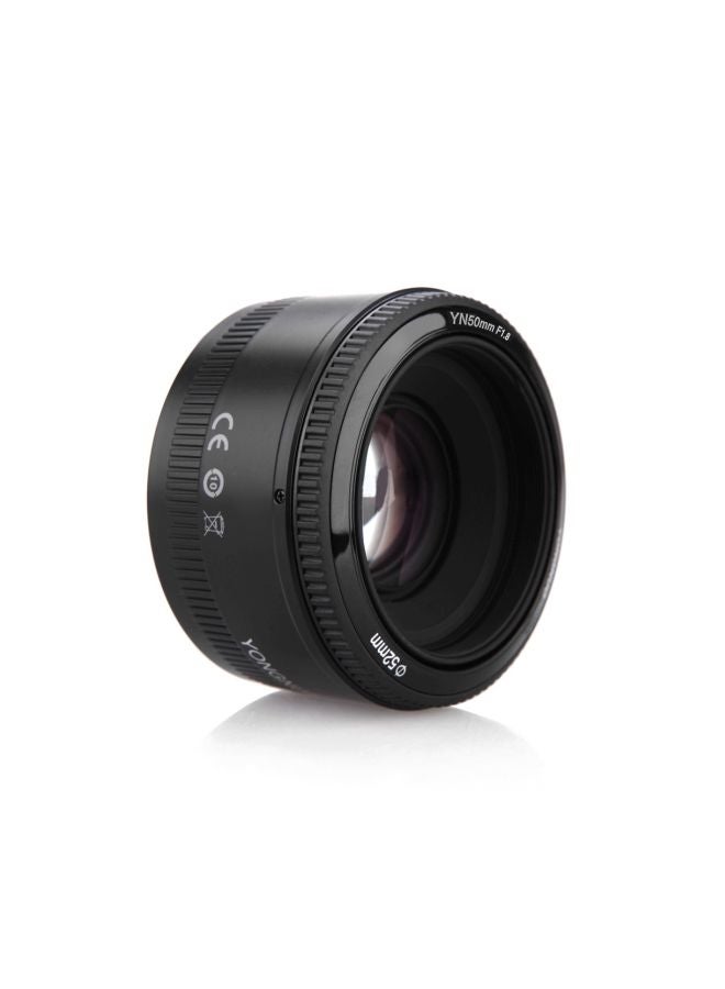 YN EF 50mm f/1.8 AF Standard Prime Lens Black