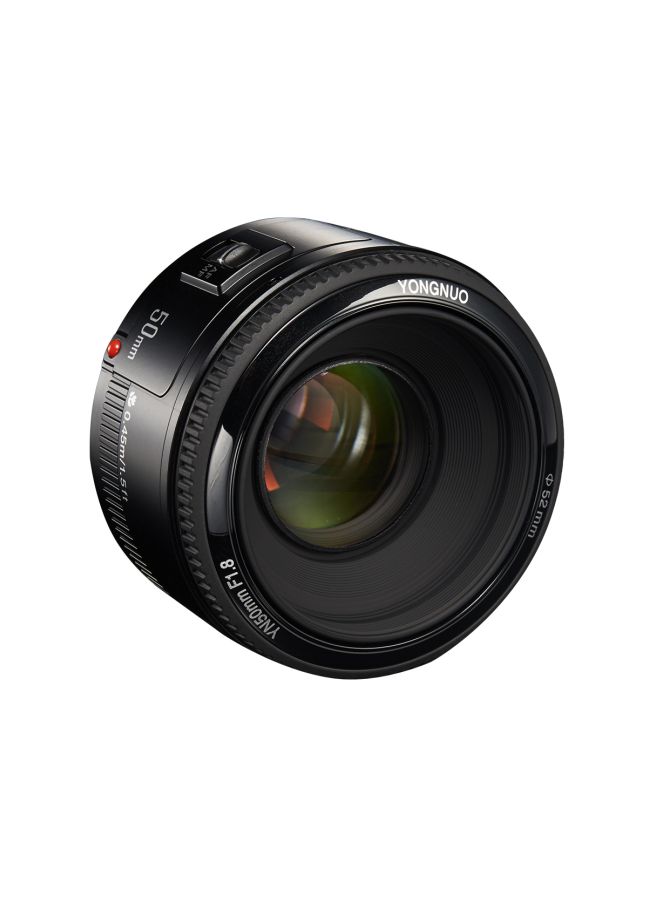 YN EF 50mm f/1.8 AF Standard Prime Lens Black